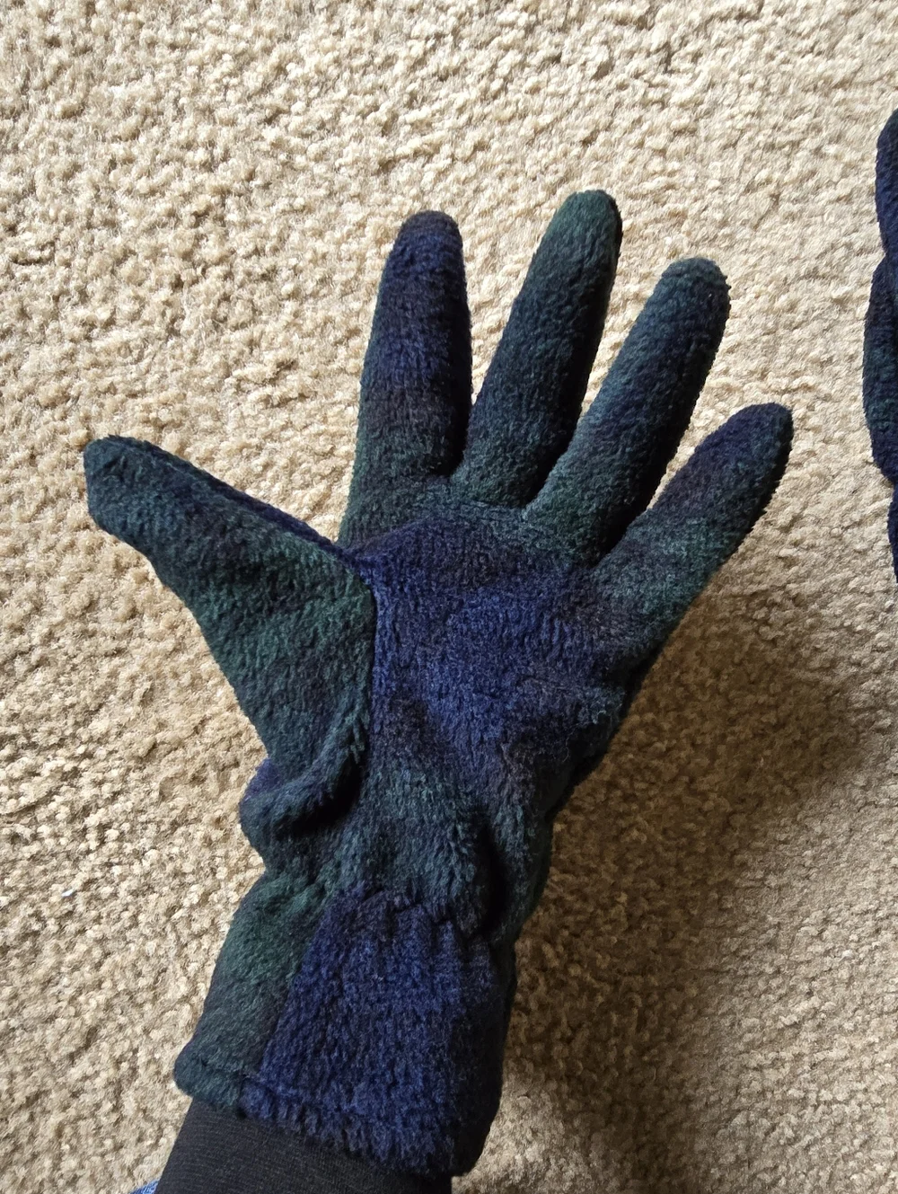 Disney Store Mickey Mouse Embroidered Gloves Unisex Size Large/XL